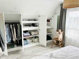 wardrobes for sloped ceilings