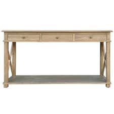 Wood Console Hallway Table Livingstyles