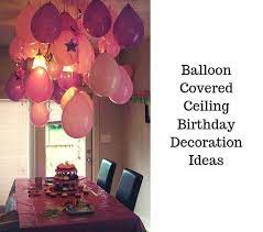 15 birthday room decoration ideas