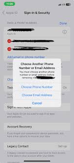 change apple id from phone number to