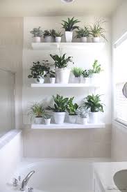 Plant Wall With White Pots And Ikea