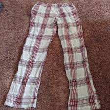 Ambrielle Grey Red Sparkly Pajama Bottoms