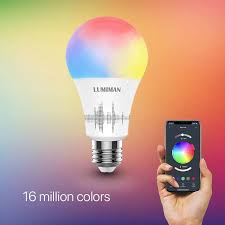 Lumiman Color Changing Smart Rgbw Light Bulbs Without Hub For Alexa Echo Dot And Google Home Lumiman