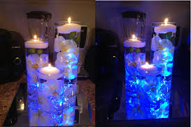 Awesome Led Centerpiece Floral With L E D Light And Floating