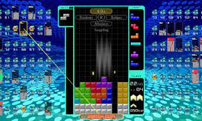 Tetris ® is the addictive puzzle game that started it all, embracing our universal desire to create order out of chaos. Block Party Nintendo S 99 Player Tetris Is Savaging My Self Esteem Games The Guardian