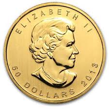 1 Oz Canadian Gold Maple Leaf Coin