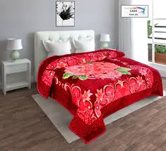 double bed double ply blanket casa