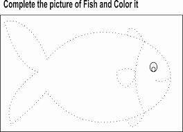 Fish Activities For Preschool Complete The Picture Of Fish