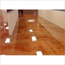 epoxy flooring resin application