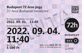 72 hour budapest travelcard