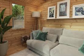 Furnishing your summerhouse can transform it into a studio for writing, painting or other crafting activities. Summer House Ideas Argos