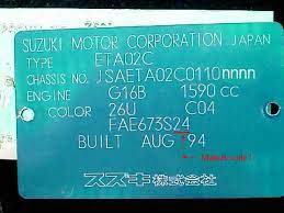 Suzuki Paint Codes Car Touch Up Paint