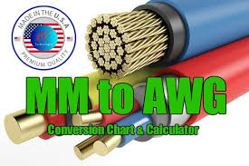 Mm To Awg Wire Size Conversion Chart Table Calculator