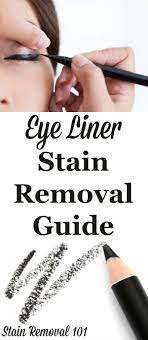 eye liner stain removal guide