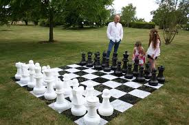 Garden Giant Chess Set 64cm