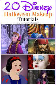 20 disney halloween makeup tutorials