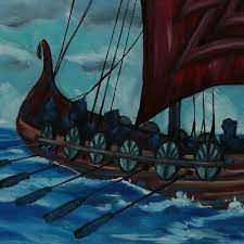 Viking Ship Wall Art Viking Longship