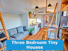 three bedroom tiny houses
