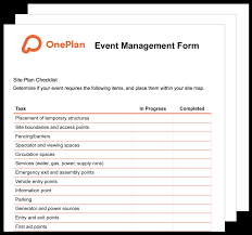 the only free event planning template