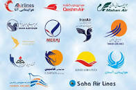 نتیجه تصویری برای شرکت های هواپیمایی ایران