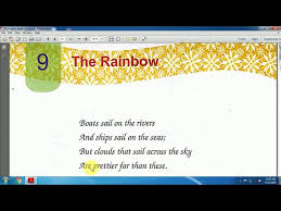 the rainbow d a v cl 2 english