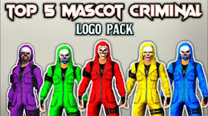 Cristiano ronaldo operation chrono event codes for free fire. Top 5 Mascot Criminal Logo Pack In Free Fire Criminallogopack Nanbanff Youtube