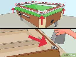 how to disemble a pool table 11