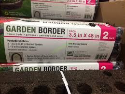 Prevents lawn weeds, including crabgrass, foxtail, chickweed, and oxalis. Costco 1090683 Ecotrend 2pk Flexible Rubber Garden Border Name 2 Costcochaser