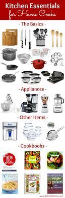 kitchen essentials list for home cooks