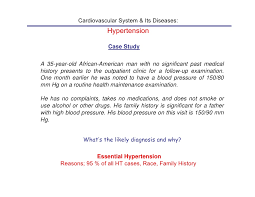         case study hypertension