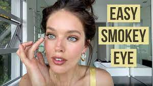 brown smokey eye makeup tutorial