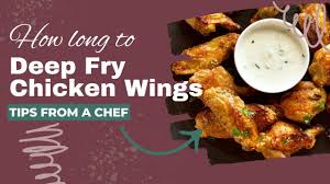 deep fry succulent and juicy en wings