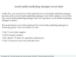 Sample Social Media Resume Social Media Resumes Social Media Manager