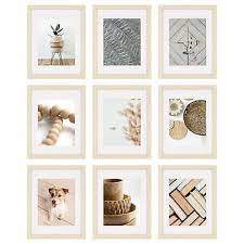 9 Pcs Gallery Wall Picture Frame Set