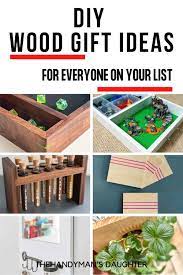 20 diy wood gift ideas for everyone on