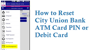 Check spelling or type a new query. How To Reset City Union Bank Atm Card Pin Or Debit Card Upi Pin And Mpin Techaccent