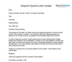 Request Payment Letter Letter Sample Lettering Cool