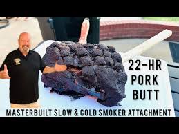 22 hr pork in the masterbuilt
