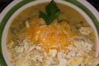 golden creamy broccoli soup recipe
