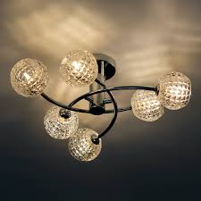 6 sphere gl ceiling light for large