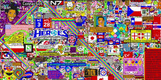 Reddit place time lapse complete so this is the final cut for me. Best Reddit Place Timelapse Final Gifs Gfycat