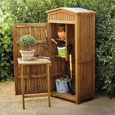 It has the ability to be built up against a wall for extra support. 20 Small Storage Shed Ideas Any Backyard Would Be Proud Of