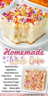 white cake food folks and fun