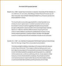 annotated bibliography example      pages         