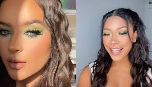 viral green eye makeup looks perfect