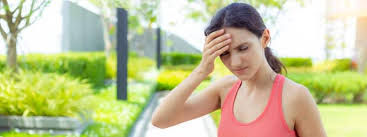 headaches after exercise the pain center