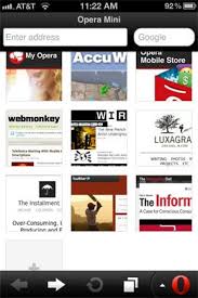 Opera mini is a mobile web browser developed by opera software as. Opera Updates Opera Mini For Iphone Opera Mobile For Android Wired