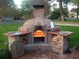 Outdoor Fireplace Pizza Oven