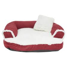 aspen pet sofa with pillow dog bed
