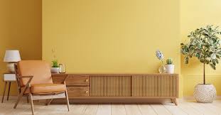 Yellow Colour Combination For Living